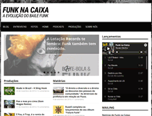 Tablet Screenshot of funknacaixa.com